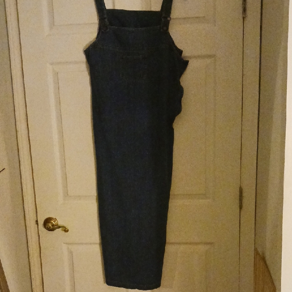 New York & Company Dark Blue Women's Overalls